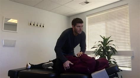 Northglenn Chiropractor Low Back Adjustment Youtube