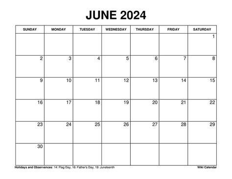 Free Editable Calendar June 2024 Robby Christie