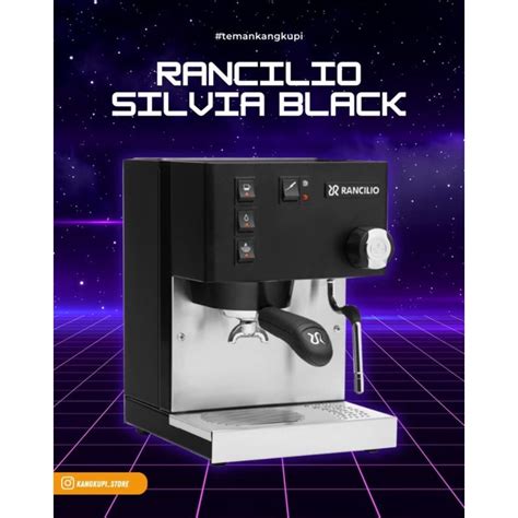 Jual Mesin Kopi Rancilio Silvia Black Store Lusi Shopee Indonesia