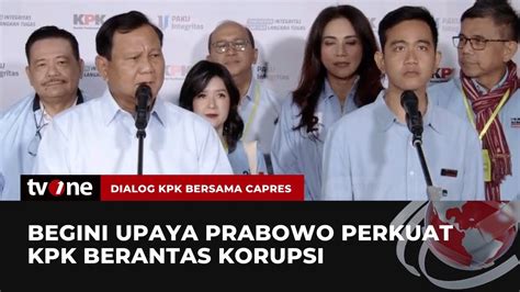 Prabowo Korupsi Melemahkan Bangsa Dan Membahayakan Kami Berupaya