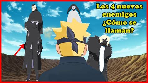 Los 4 Nuevos Villanos De Boruto Aparecen Ego Sasuke Bug Isshiki Boruto Two Blue Vortex Youtube