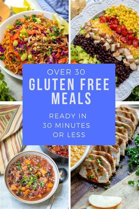 Easy Gluten Free Meals Gluten Free Recipes Easy Gluten Free Recipes