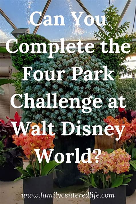 The four park challenge at walt disney world – Artofit