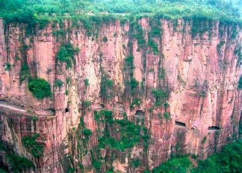 Dangerous Roads Around The World Guoliang Tunnel Road China The