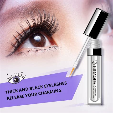 Natural Eye Care Cosmetics Eyelash Growth Treatment Makeup Eyelash Enhancer 7 Days Longer