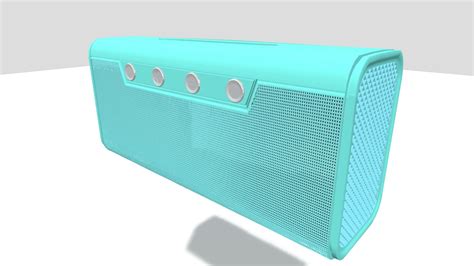 Bluetooth Speaker Download Free 3d Model By Oneaspiringartist [486953c] Sketchfab