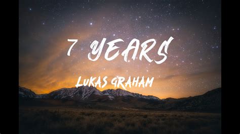 Lukas Graham 7 Years (Lyrics) YouTube