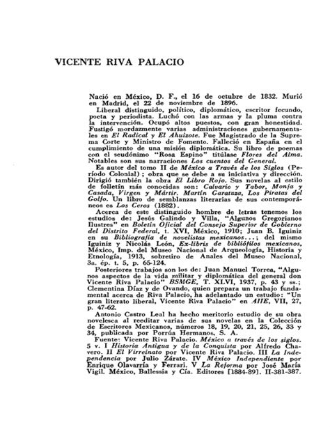 VICENTE RIVA PALACIO