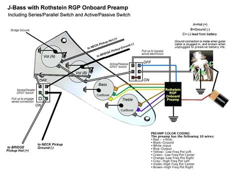 Wiring Schematic For Fender Precision Bass