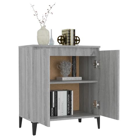 Sideboard Grau Sonoma X X Cm Holzwerkstoff Weddig