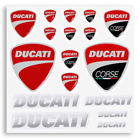 Ducati Sticker Set Ducatistore