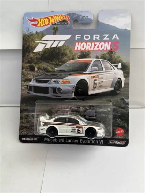 HOT WHEELS FORZA Horizon 5 Mitsubishi Lancer Evolution VI Real Riders N36 EUR 9 48 PicClick FR