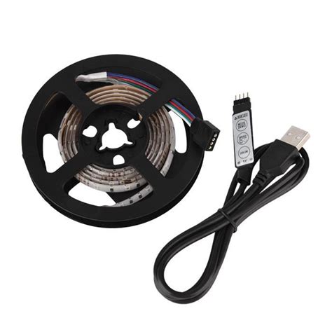 Tmishion Bande Lumineuse Led Tanche Usb Rvb Led Bande Souple