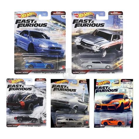 Jual Hot Wheels Fast Furious Fast Superstars Set Of Shopee Indonesia