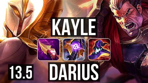 Kayle Vs Darius Top 1239 500 Games Godlike Kr Master 135