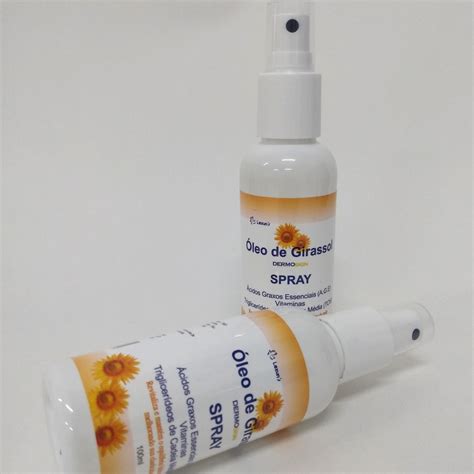 Oleo De Girassol Spray Cicatrizante Para Feridas E Escaras Ml