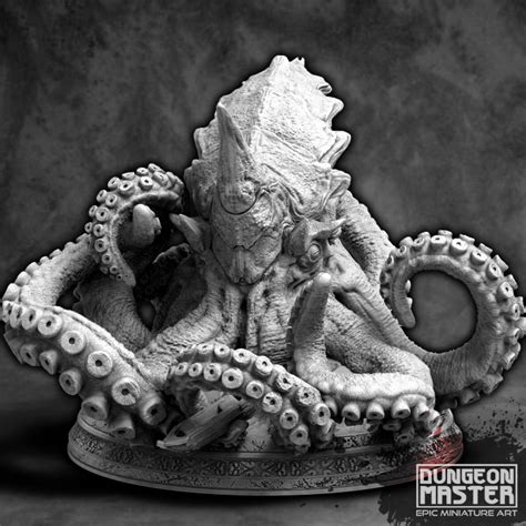 3D Printable The Kraken By Dungeon Master