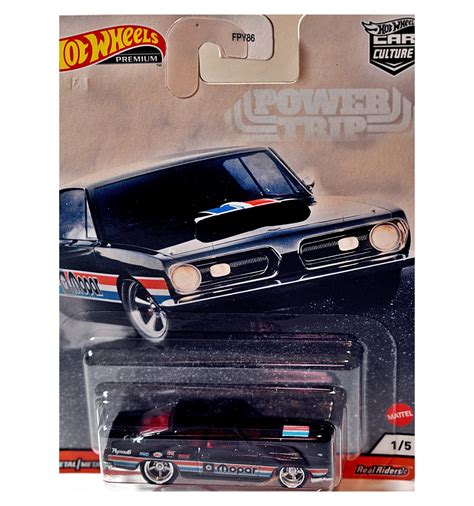 Hot Wheels Premium Power Tour Plymouth Barracuda Hemi Global Diecast Direct