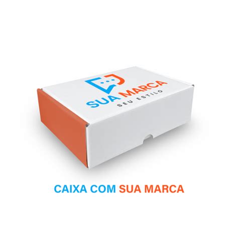 Imprimaria Sua Marca Em Destaque Caixa De Envio Personalizada Sua