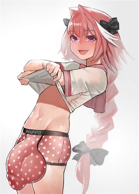 Rule 34 1boy 1male Astolfo Fate Balls Balls Under Clothes Big Balls Big Penis Boxer Briefs