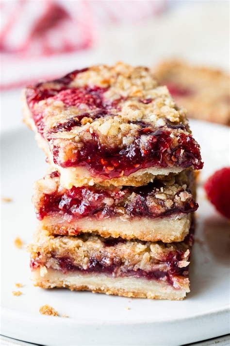 Theres Just Nothing Like An Easy Dessert Or Snack Recipe Like These Raspberry Bars Made With