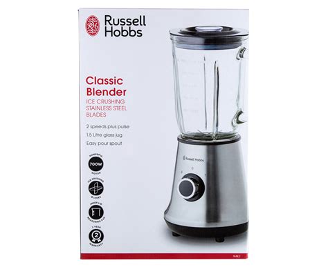 Russell Hobbs Classic Blender - Silver/Clear | eBay