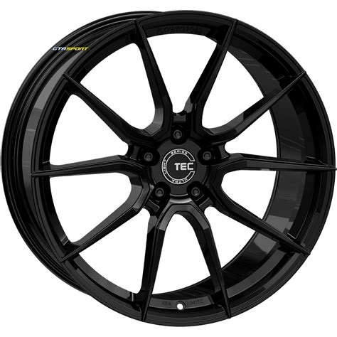 Jante Alu TEC GT Race I Noir Brillant 10 5x21 5x120 ET45 GTASport