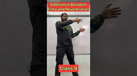 Difference Between Echo And Reverberation Sound Chapter Class 9 Shorts Education