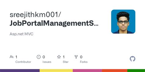 Github Sreejithkm Jobportalmanagementsystem Asp Net Mvc