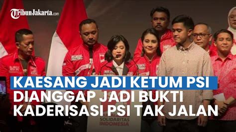 Kaesang Baru Gabung 2 Hari Langsung Jadi Ketum Pengamat Bukti