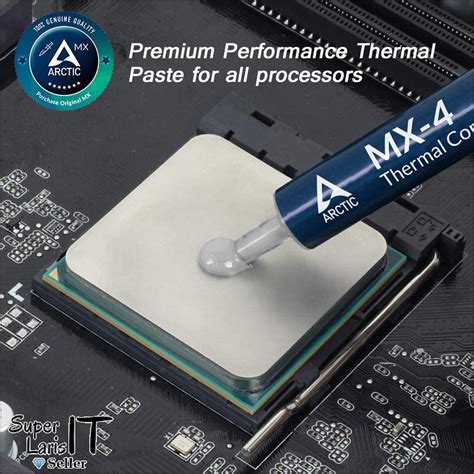 Jual Arctic Mx 4 Mx4 Thermal Termal Paste Pasta Processor Original Shopee Indonesia