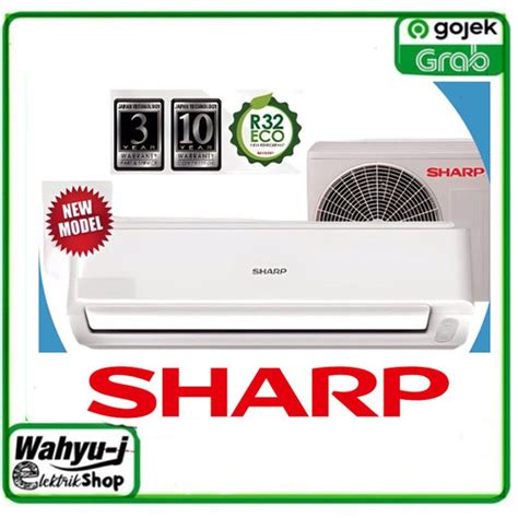 Jual Ac Sharp Pk Pasang Ah A Bey Low Watt W Garansi Resmi