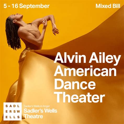 Alvin Ailey American Dance Theater Modern Masters Tickets London Theatre