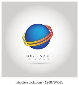 Abstract Circle Globe Logo Symbol Icon Stock Vector Royalty Free