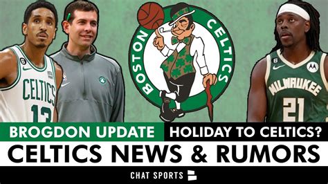 Celtics Trading For Jrue Holiday Brad Stevens Speaks On Brogdon