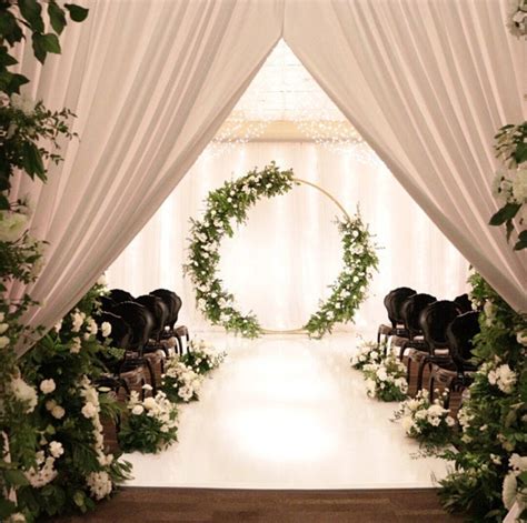 2 In 1 Passable And Сircle Wedding Arch Wedding Double Round Arch