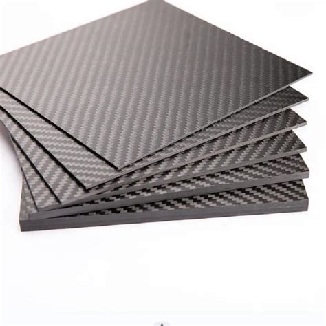 Carbon Fiber Manufacturer Real 3k Carbon Fiber Sheets Plates 1mm 2mm