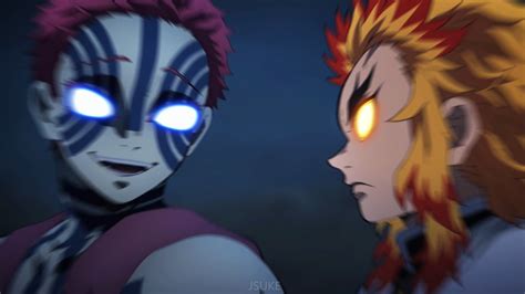 Rengoku Vs Akaza Unstoppable AMV Edit YouTube