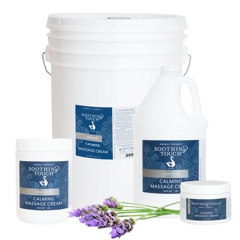 Soothing Touch Calming Massage Cream 1 Gallon