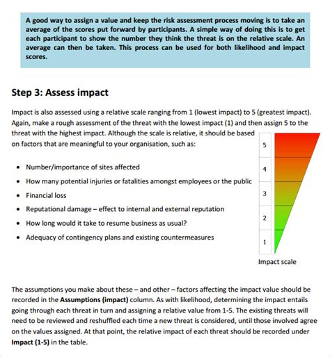 Free 6 Security Risk Assessment Samples In Pdf