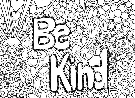 Kindness Coloring Pages - Best Coloring Pages For Kids