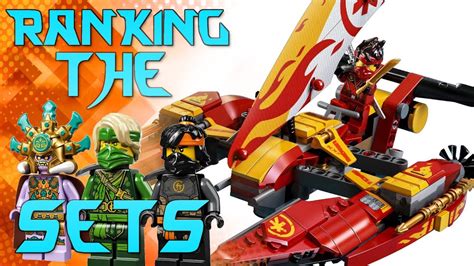 Ranking The Lego Ninjago Season 14 Sets Worst To Best Youtube