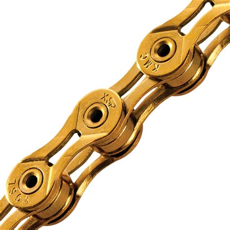 KMC X10SL 10 Speed Chain Gold WGL 03