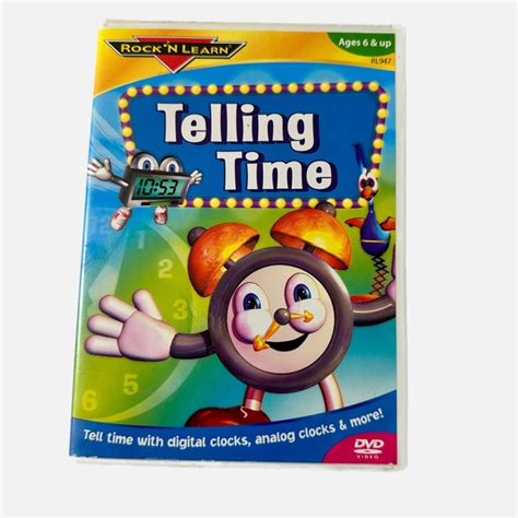 Rock Learn Toys Rock N Learn Telling Time Dvd Good Poshmark