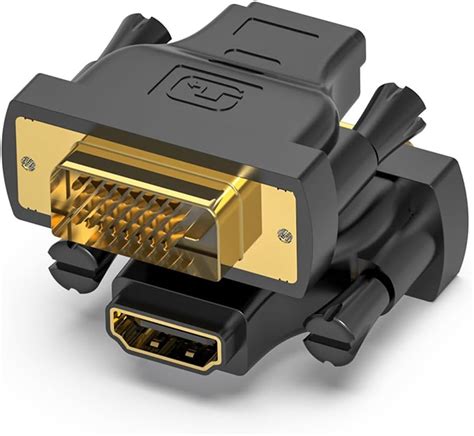 Cable Matters 2 Pack Hdmi To Dvi Adapter Dvi To Hdmi