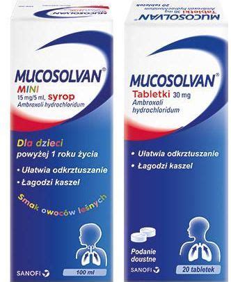 Mucosolvan Mini 15Mg 5ml 100ml Mucosolvan 30Mg 5ml 200ml Opinie I