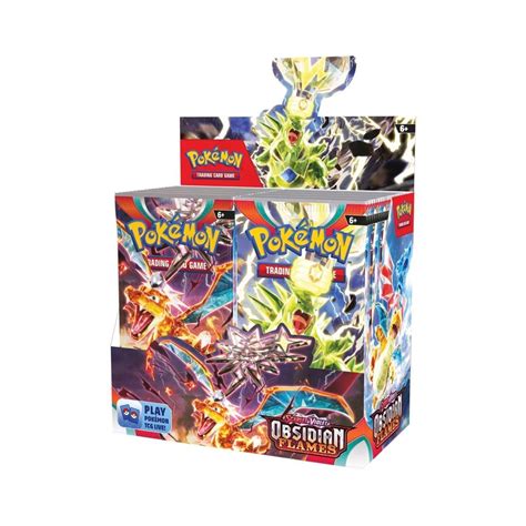 Ptcg 美版 Pokemon Sv3 Obsidian Flames Booster Box Etb 興趣及遊戲 玩具 And 遊戲類