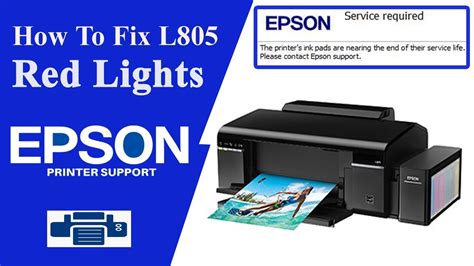 Epson L805 Resetter Service Required Error January 2024 YouTube