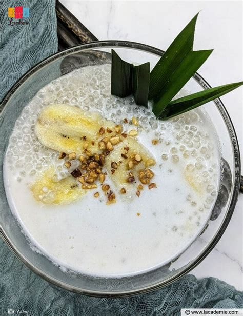 Chè Chuối Recipe Vietnamese Banana Coconut And Tapioca Dessert