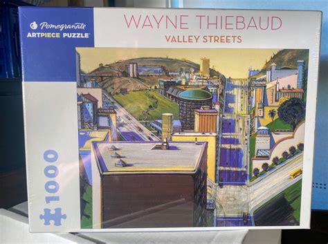 1000pcpuzzlewaynethiebaudvalleystreetspomegranateartpiece For